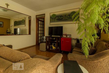 Sala de apartamento à venda com 3 quartos, 101m² em Vila Pires, Santo André