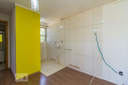 Cozinha de apartamento à venda com 2 quartos, 49m² em Estância Velha, Canoas