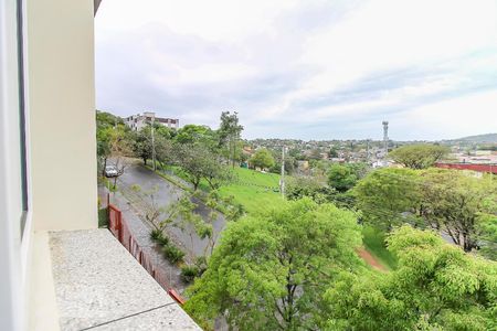 Vista Sala de apartamento à venda com 2 quartos, 80m² em Jardim do Salso, Porto Alegre