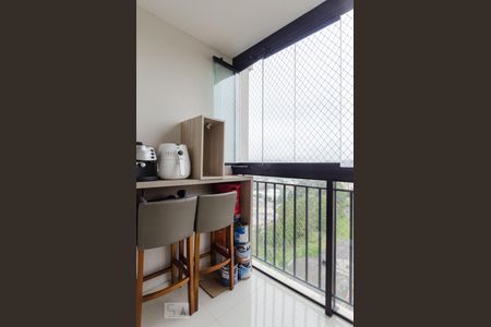 Varanda da sala de apartamento para alugar com 2 quartos, 72m² em Centro, São Bernardo do Campo