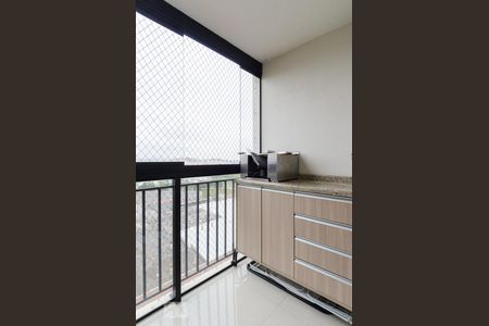 Varanda da sala de apartamento à venda com 2 quartos, 72m² em Centro, São Bernardo do Campo