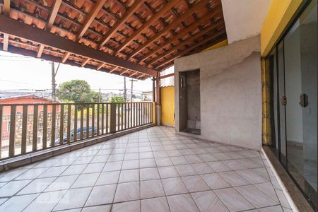 Varanda da Sala de casa à venda com 3 quartos, 300m² em Vila Clarice, Santo André