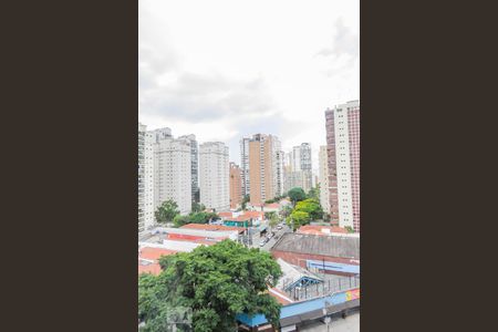 Vista sala  de apartamento à venda com 1 quarto, 60m² em Vila Olímpia, São Paulo