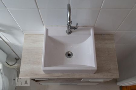 Detalhe do banheiro  de apartamento para alugar com 1 quarto, 38m² em Liberdade, São Paulo