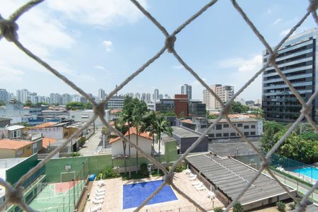 Vista Sala de apartamento para alugar com 3 quartos, 74m² em Vila Gertrudes, São Paulo