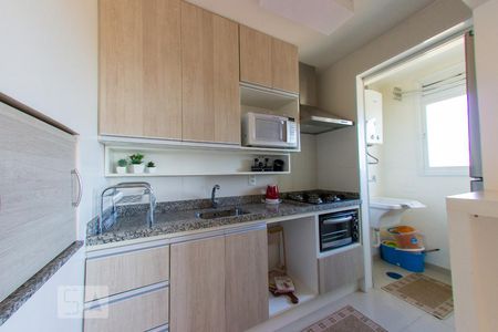Cozinha de apartamento à venda com 1 quarto, 52m² em Jardim Botânico, Porto Alegre