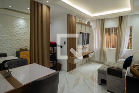 Sala de apartamento para alugar com 2 quartos, 56m² em Montanhão, São Bernardo do Campo