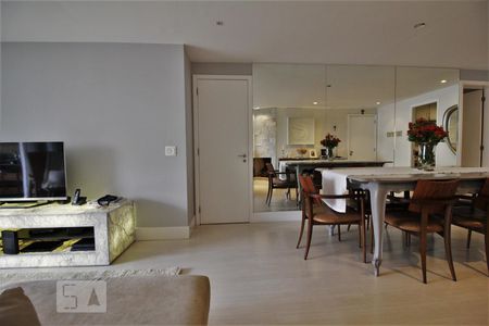 Sala de apartamento para alugar com 4 quartos, 156m² em Paraíso do Morumbi, São Paulo