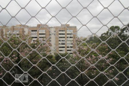 Vista da varanda de apartamento para alugar com 4 quartos, 156m² em Paraíso do Morumbi, São Paulo