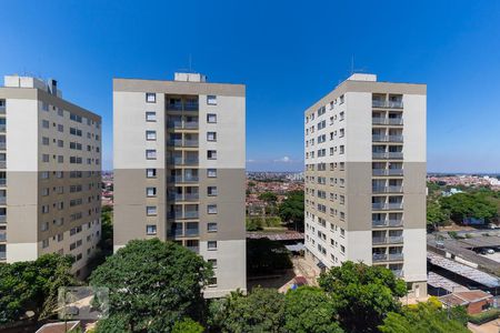 Vista da sala de apartamento à venda com 3 quartos, 93m² em Bonfim, Campinas