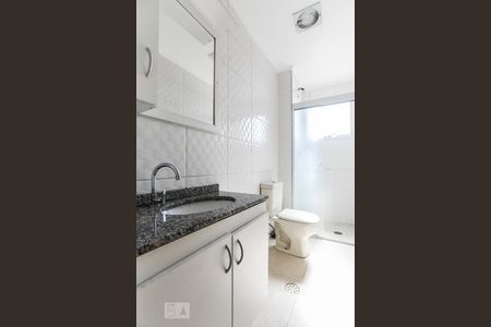 Banheiro de apartamento para alugar com 2 quartos, 60m² em Baeta Neves, São Bernardo do Campo