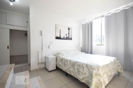 Suíte  de apartamento à venda com 1 quarto, 43m² em Vila Tramontano, São Paulo