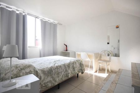 Suíte  de apartamento à venda com 1 quarto, 43m² em Vila Tramontano, São Paulo
