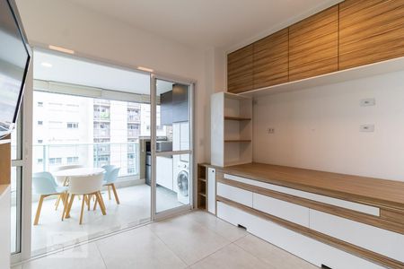 Sala de apartamento para alugar com 1 quarto, 43m² em Paraíso, São Paulo