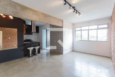 Sala de apartamento à venda com 2 quartos, 80m² em Indianópolis, São Paulo