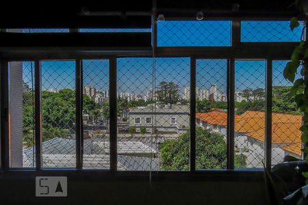 Vista sala  de apartamento para alugar com 2 quartos, 80m² em Indianópolis, São Paulo