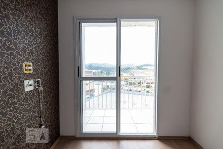 Sala - porta da varanda de apartamento à venda com 3 quartos, 64m² em Taboão, Guarulhos