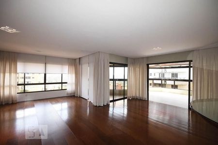 Sala de apartamento para alugar com 4 quartos, 360m² em Paraíso do Morumbi, São Paulo