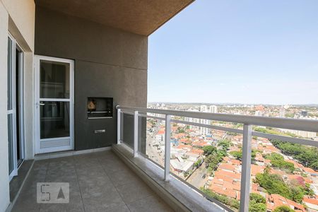 Sacada de apartamento para alugar com 3 quartos, 91m² em Novo Taquaral, Campinas