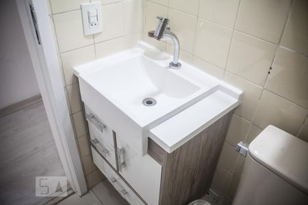 Banheiro - Torneira de kitnet/studio à venda com 1 quarto, 34m² em Santa Cecília, São Paulo