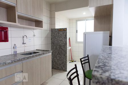 Cozinha de apartamento para alugar com 2 quartos, 65m² em Residencial Eldorado, Goiânia
