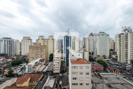 Sala - Vista de apartamento para alugar com 1 quarto, 40m² em Pinheiros, São Paulo