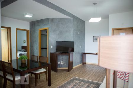 Sala 1  de apartamento à venda com 2 quartos, 110m² em Vila da Serra, Nova Lima