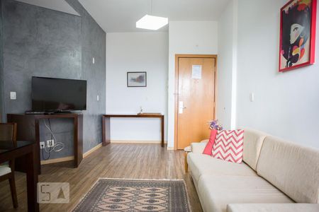 Sala 1  de apartamento para alugar com 2 quartos, 110m² em Vila da Serra, Nova Lima