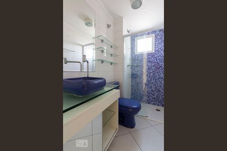Banheiro de apartamento à venda com 2 quartos, 58m² em Vila Pierina, São Paulo