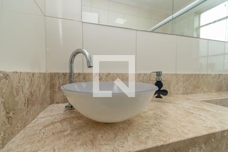 Detalhe Banheiro de apartamento à venda com 1 quarto, 41m² em Botafogo, Campinas