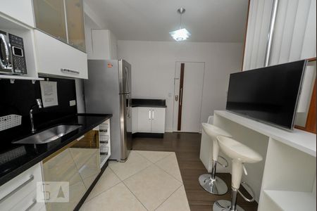 Kitnet-Estúdio - cozinha de kitnet/studio para alugar com 1 quarto, 40m² em Vila Augusta, Guarulhos