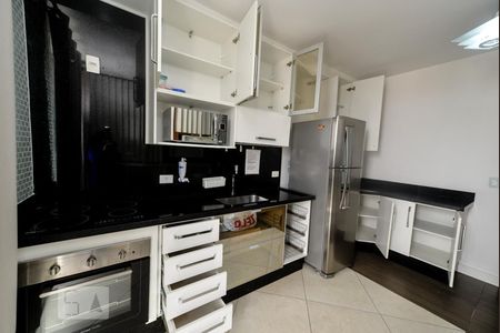 Kitnet-Estúdio - cozinha de kitnet/studio para alugar com 1 quarto, 40m² em Vila Augusta, Guarulhos