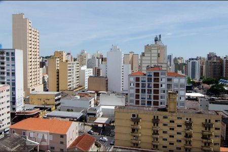 Vista da sacada de apartamento à venda com 3 quartos, 100m² em Centro, Campinas