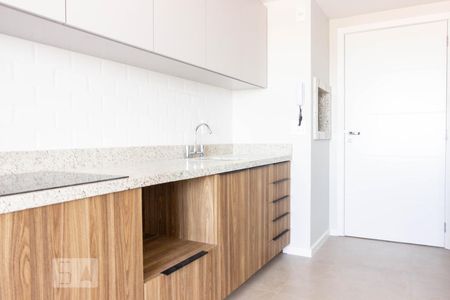 Cozinha de apartamento para alugar com 1 quarto, 36m² em São João, Porto Alegre