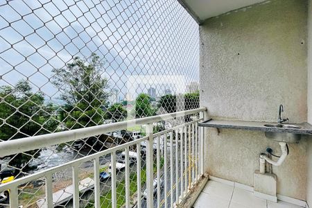 Varanda da Sala de apartamento para alugar com 3 quartos, 64m² em Macedo, Guarulhos