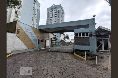 Fachada do Condomínio de apartamento para alugar com 3 quartos, 75m² em Padre Reus, São Leopoldo