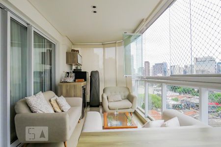 Varanda gourmet de apartamento à venda com 2 quartos, 120m² em Vila Olímpia, São Paulo