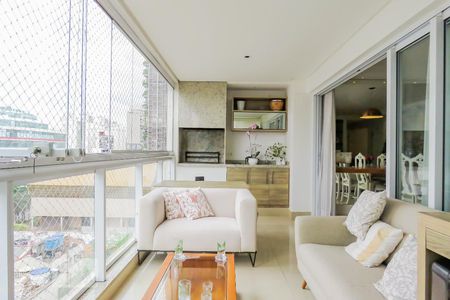 Varanda gourmet de apartamento à venda com 2 quartos, 120m² em Vila Olímpia, São Paulo