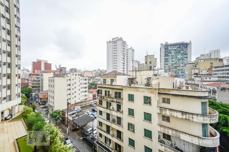 Vista do Quarto de apartamento à venda com 1 quarto, 35m² em Bela Vista, São Paulo