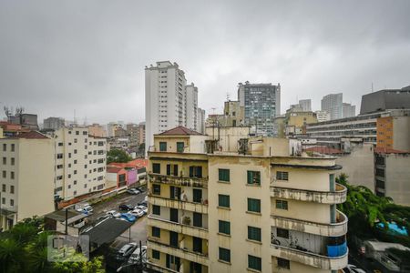 Vista da Sala de apartamento à venda com 1 quarto, 35m² em Bela Vista, São Paulo