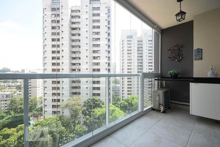 Varanda Gourmett de apartamento para alugar com 1 quarto, 35m² em Real Parque, São Paulo