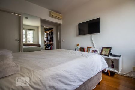 Quarto suíte  de apartamento para alugar com 1 quarto, 87m² em Jardim Paulistano, São Paulo