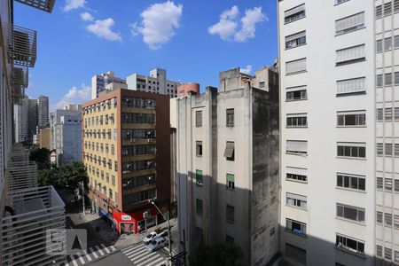 Vista de apartamento para alugar com 1 quarto, 20m² em República, São Paulo