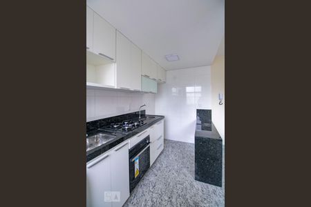 Cozinha de apartamento para alugar com 1 quarto, 33m² em Funcionários, Belo Horizonte