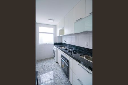 Cozinha de apartamento para alugar com 1 quarto, 33m² em Funcionários, Belo Horizonte