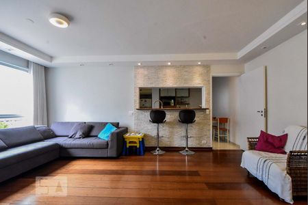 Sala de apartamento à venda com 3 quartos, 115m² em Cidade Monções, São Paulo