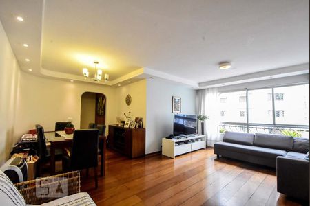 Sala de apartamento à venda com 3 quartos, 115m² em Cidade Monções, São Paulo