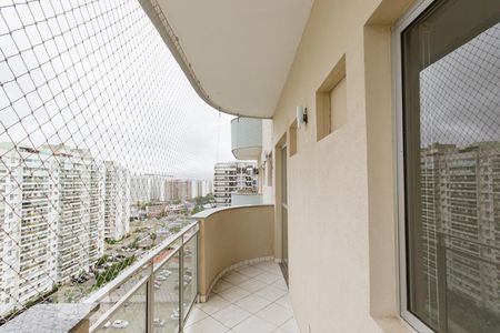 Varanda Sala de apartamento para alugar com 2 quartos, 72m² em Jacarepaguá, Rio de Janeiro