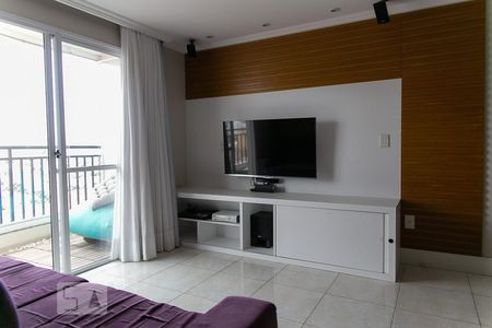 Sala de apartamento à venda com 3 quartos, 76m² em Vila Moinho Velho, São Paulo