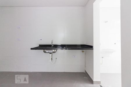 Sala - Cozinha de apartamento para alugar com 2 quartos, 50m² em Parque Peruche, São Paulo